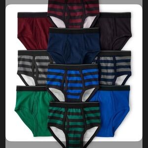 Colorful Striped and Solid boys  Briefs Set children’s place